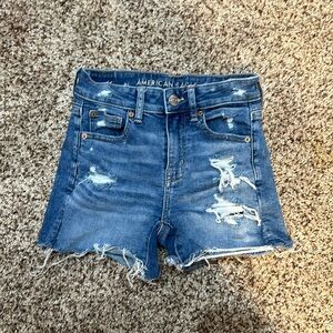 American eagle 00 medium wash Jean shorts